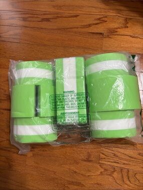 Green and White Party Garland Strips - Home Party Supplies